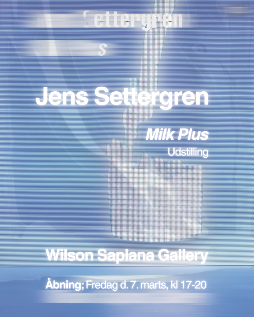 Milk udstillingsplakat